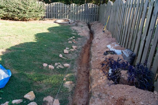 Trench Drain Installation in Iowa City