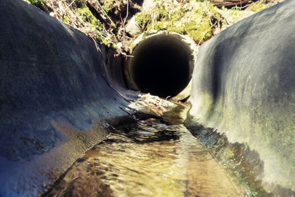 Drainage Swale Installation in Iowa City