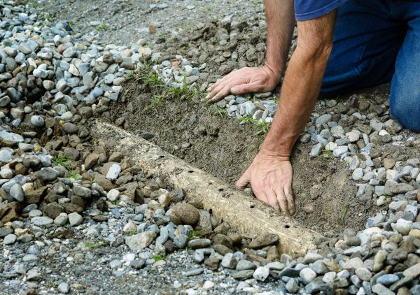 French Ditch Installation in Iowa City