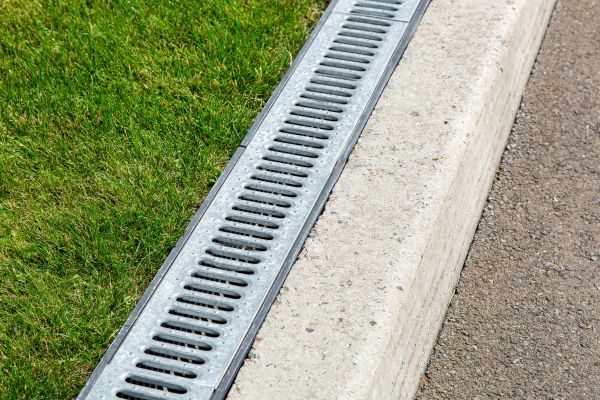 Courtyard Drain Installation in Iowa City