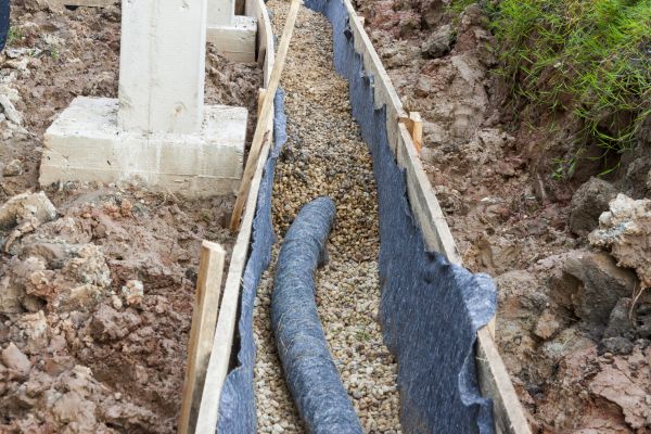 French Drain Installation in Iowa City