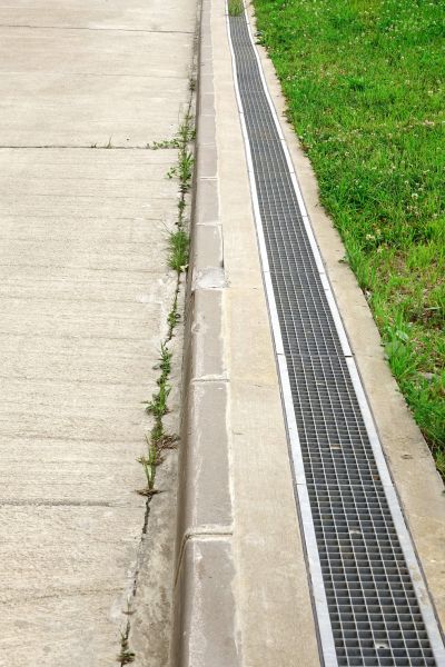 Concrete Drain Installation in Iowa City